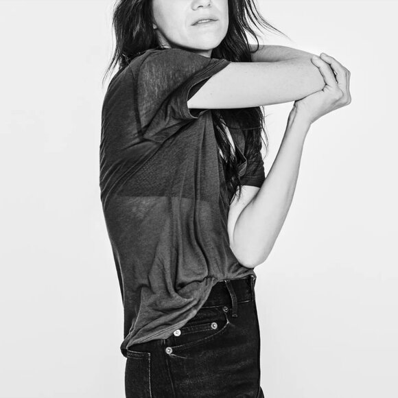 Zara x Charlotte Gainsbourg Collection Cigarette Jeans - Picture 1 of 16